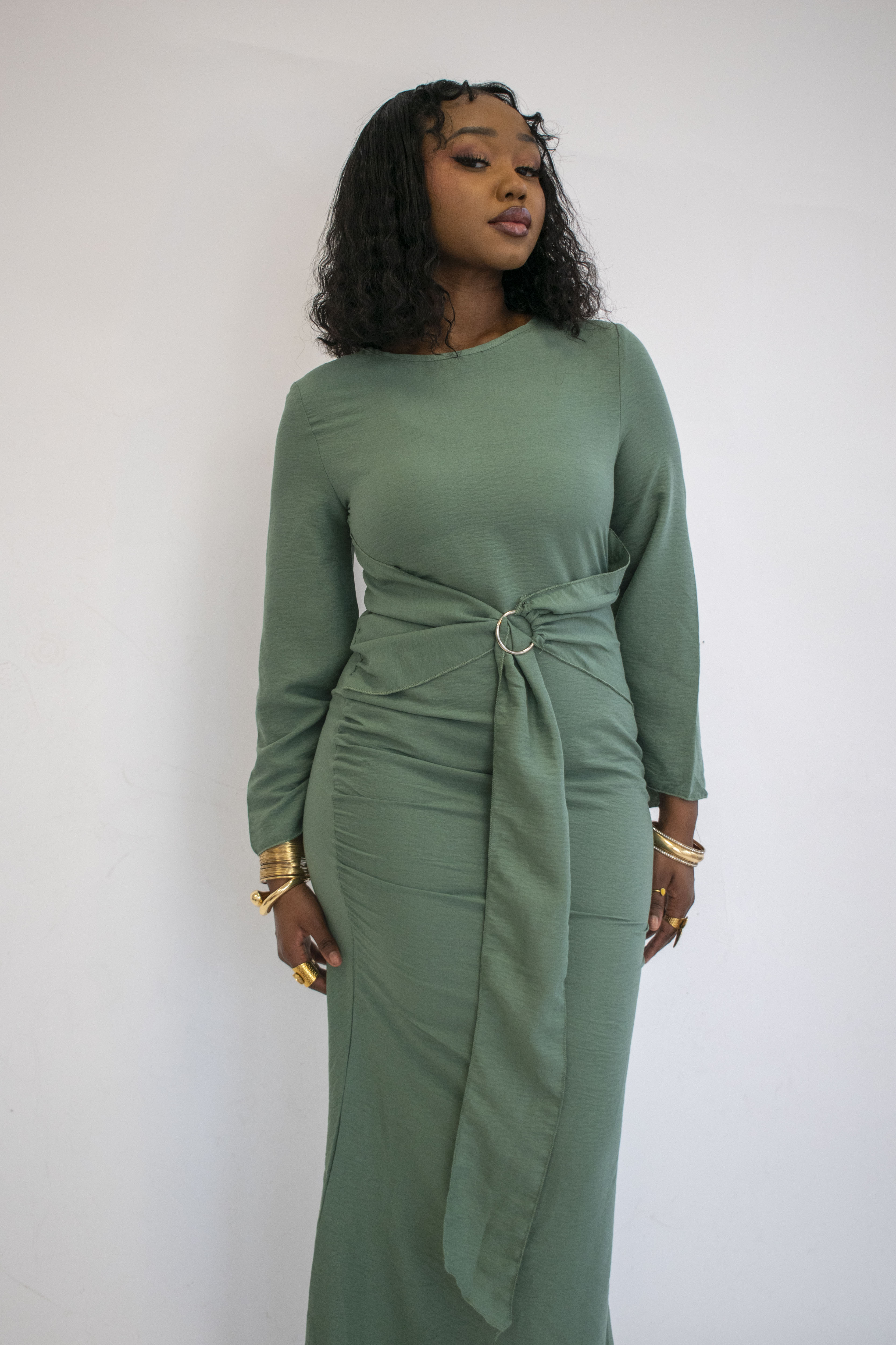 Serene Dress- Mint Green